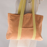Hello Terry Tote Bag // Peachy Lemon