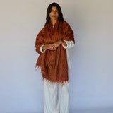 Poncho // Terracotta