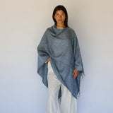 Poncho // Denim