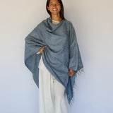 Poncho // Denim