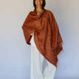 Poncho // Terracotta