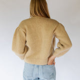 Tie Cardigan // Almond