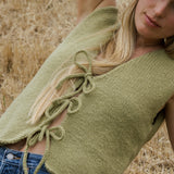 Tie Vest // Seagrass