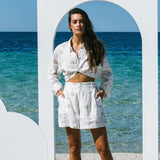 Pleat Short // Coast