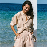 Oversized Shirt // Sand