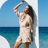 Oversized Shirt // Sand