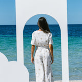 Belt Jumpsuit // Coast