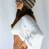 Peggie Bucket Hat // Stripe