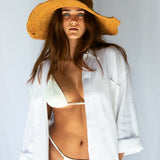 Janis Wide Brim Hat // Turmeric