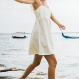 Isla Mini Dress // Bone