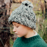 Kids Rocky Point Beanie // Smoke Speckle