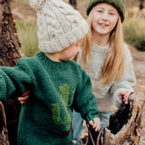 Kids Lasca Beanie // Oatmeal