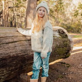 Kids Lasca Beanie // Oatmeal