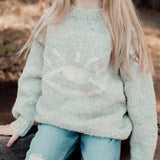 Kids Eye Knit // Dove