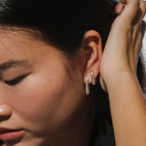 Carrée Earrings // Recycled Silver