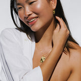 Athena Hoops // Gold Vermeil