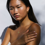 Selene Birthstone Ring // Gold Vermeil