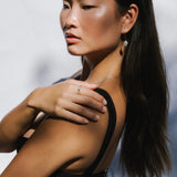 Azure Coin Drop // Recycled Silver