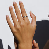 Selene Birthstone Ring // Sterling Silver