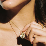 Selene Birthstone Necklace // Gold Vermeil