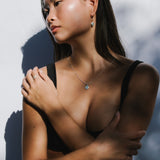 Azure Necklace // Recycled Silver