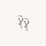 Ocea Hoops // Sterling Silver