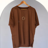 Sei Qui Boxy Tee // Chocolate