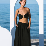 Split Skirt // Black