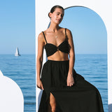 Split Skirt // Black