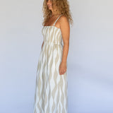 Mikoha Midi Dress // Island Stripe