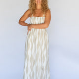 Mikoha Midi Dress // Island Stripe