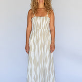 Mikoha Midi Dress // Island Stripe