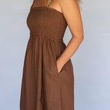 Mikoha Midi Dress // Cocoa