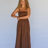 Mikoha Midi Dress // Cocoa