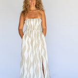 Mikoha Midi Dress // Island Stripe