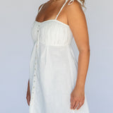 Isla Mini Dress // Bone