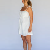 Isla Mini Dress // Bone