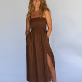 Mikoha Midi Dress // Cocoa