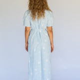 Estelle Wrap Dress // Sky Coast