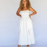 Mikoha Midi Dress // Bone