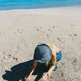 Polly Short Brim Hat // Denim