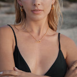 Sirena Necklace // Gold