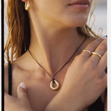 Serpent Studs // Gold