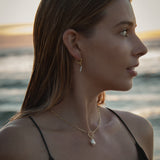 Nautilus Hoops // Gold