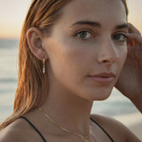 Nautilus Hoops // Gold