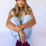 Mi Casa Booties // Berry