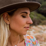 Neve Earrings // Gold