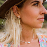 Neve Earrings // Gold