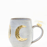 Sacred Full Moon Mug // Quartz Wand Crystal