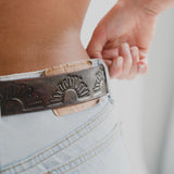 Rising Sun Belt // Vintage Brown